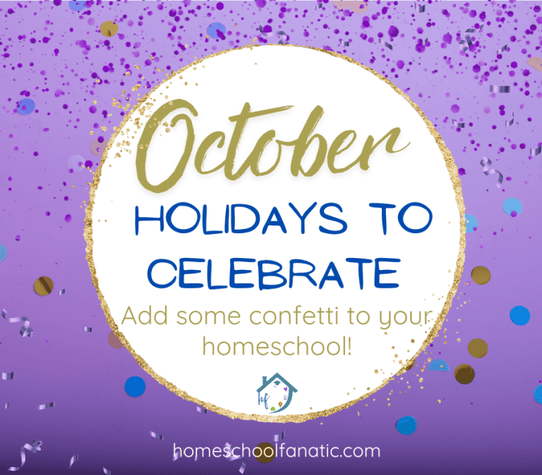 Homeschool Calendar: Fun October Activities for Fall Learning
