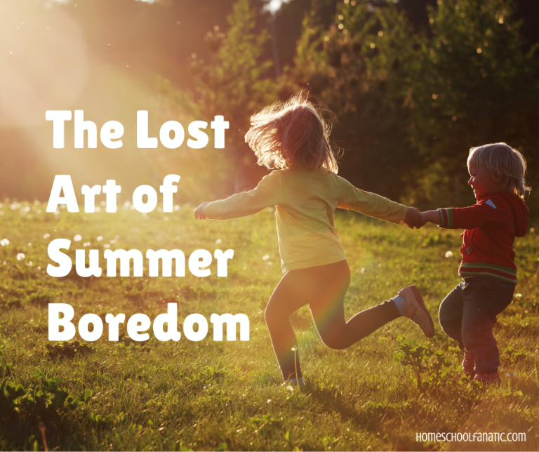 The Lost Art of Summer Boredom