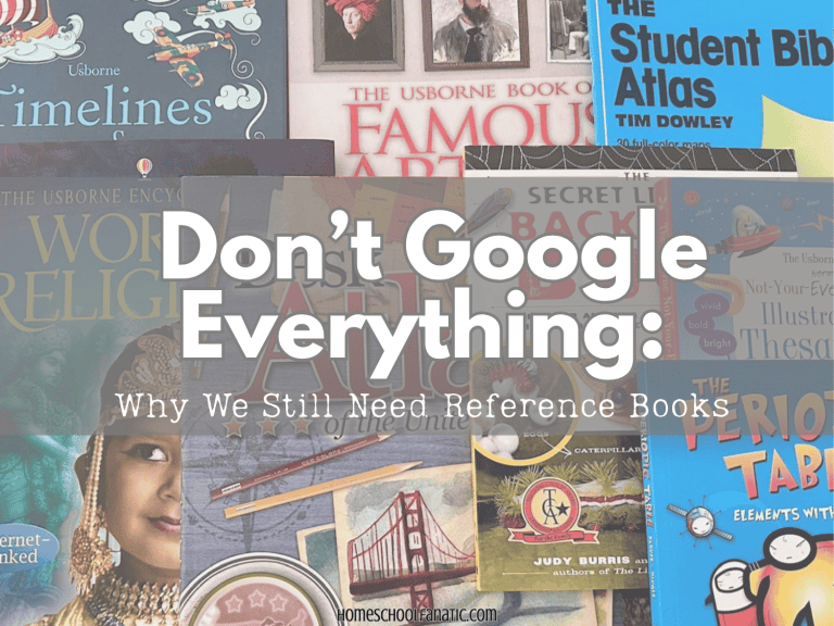 Don’t Google Everything: Why We Still Need Reference Books